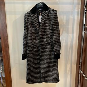 Brand new with tags, size 0, Brooks Brothers 100% wool coat